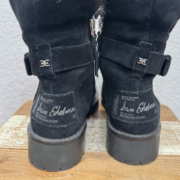Sam Edelman Jeanie Suede Boots Size 9.5 - Picture 6 of 8